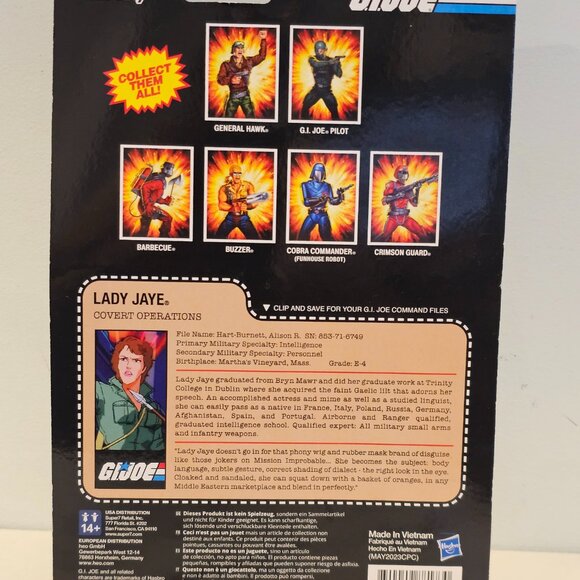 Super7 ReAction G.I. Joe Lady Jaye Figure - Picture 4 of 6
